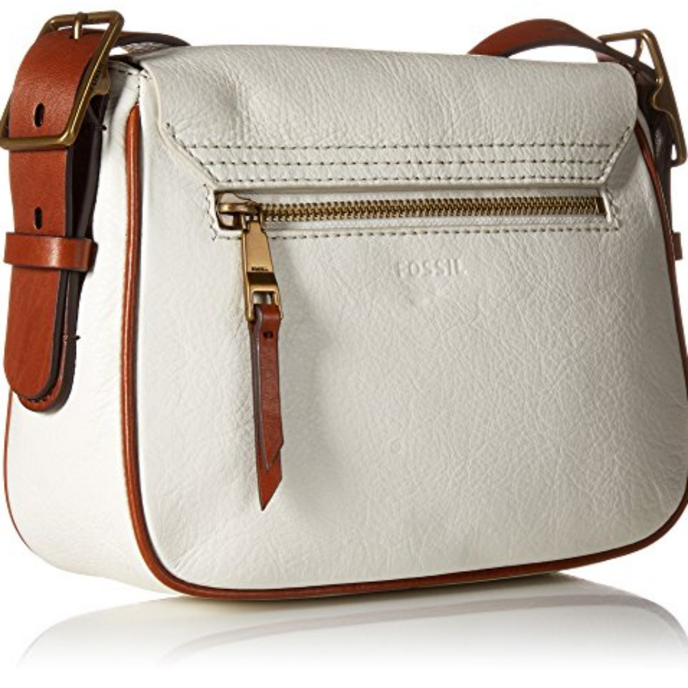 NWT FOSSIL Harper Small Crossbody Bag in Coconut